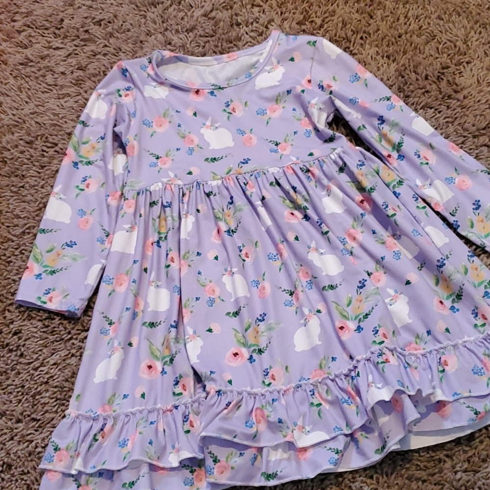 Spring dress long sleeve